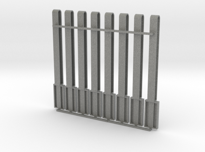 Front Side Stanchions for 2 flat cars 3d printed