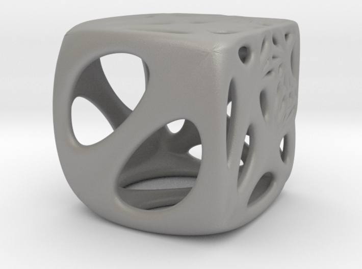 Distorted Cube Pendant 3d printed