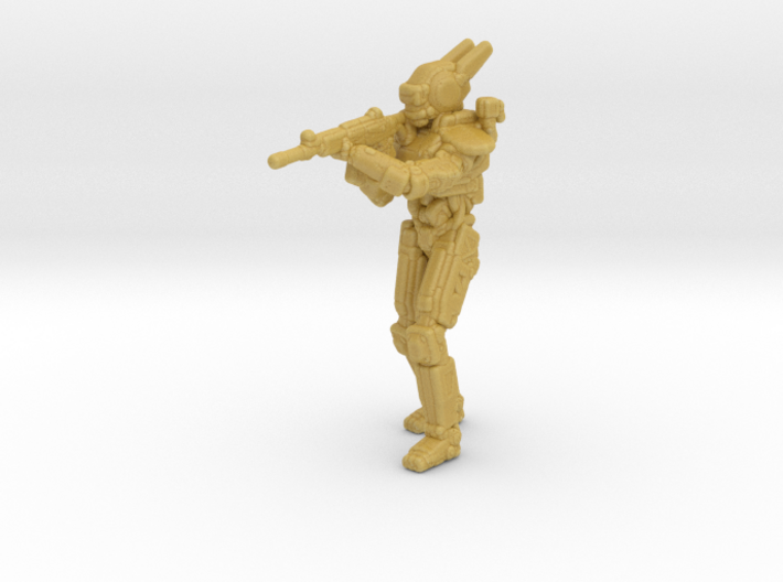 Chappie Scout Assault Rifle HO scale 20mm figure 3d printed 