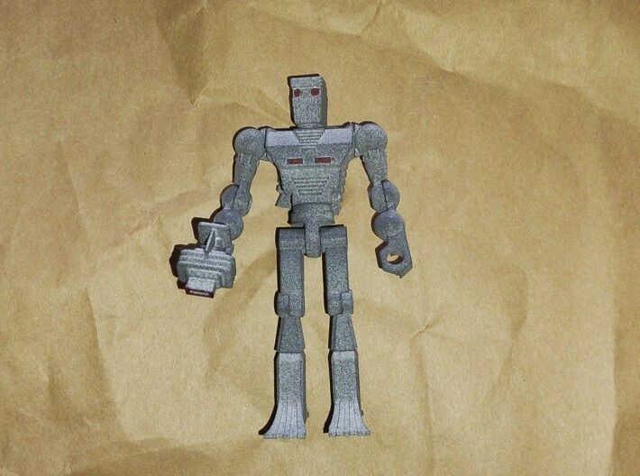 Rom Micronauts Figure 3d printed 