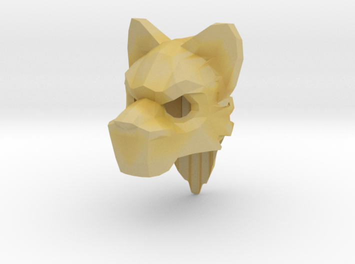 Gnoll Mask for Lego Minifig 3d printed