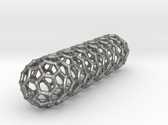 0850 Carbon Nanotube Capped (9,0) 1.04x1.03x4.0 cm 3d printed