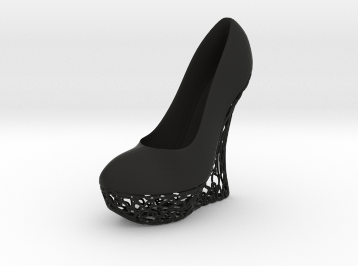 Left Wedge High Heel (complete) 3d printed