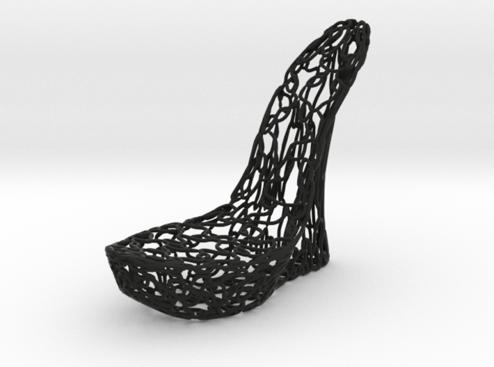 Left Wedge High Heel part 2/2 (bottom) 3d printed