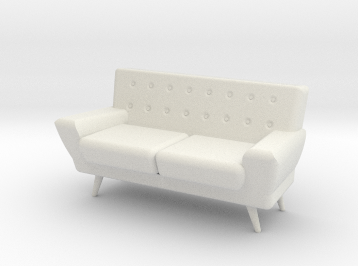 Loveseat Couch 3d printed