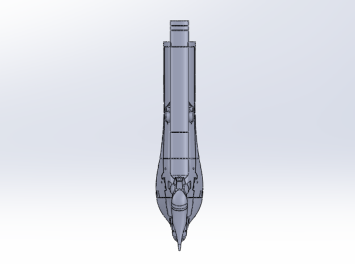 LOGH Imperial Small Fast Ship 1:2000 3d printed 