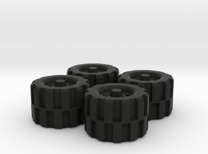 28mm Scale Off Road Tire Set 3d printed