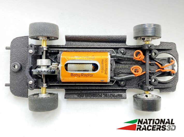 Chassis for Reprotec Porsche 911 (Inline_AiO) 3d printed 