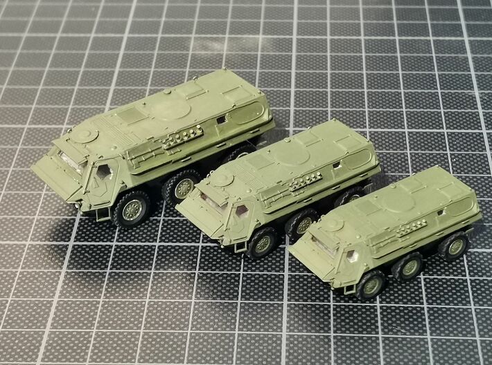 TPz-1 Fuchs 3d printed model in 1/120, 1/144 and 1/160 scale