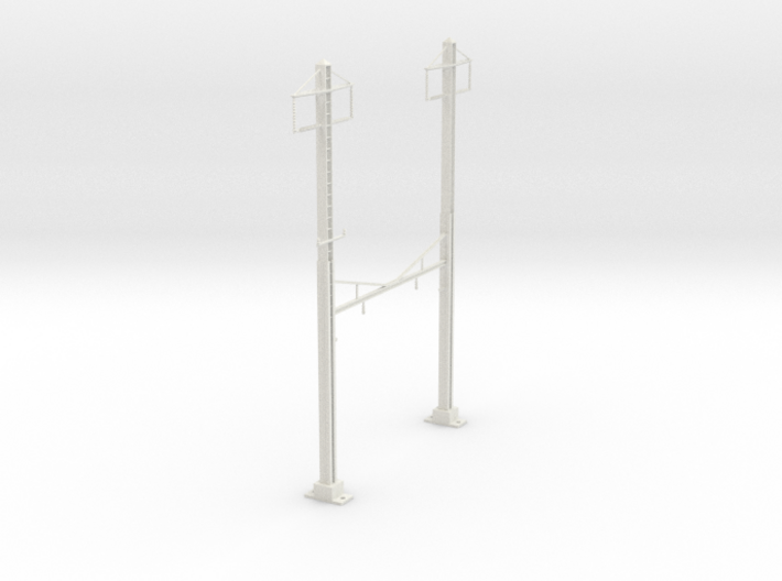 CATENARY PRR 2 TRACK 2PHASE N SCALE 3d printed