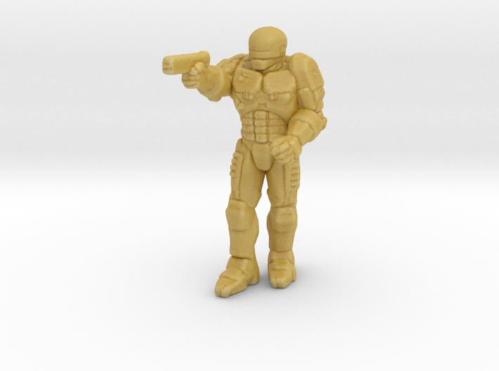 Robocop HO scale 20mm miniature model scifi hero 3d printed