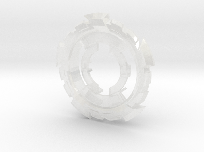 Clear Wheel - Astrae 3d printed