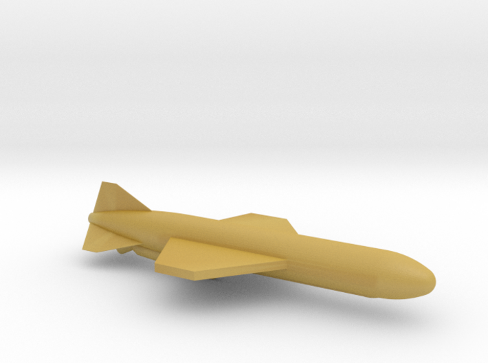 1/200 Scale Chinese Anti-Ship Missile HY-2 C-201 3d printed