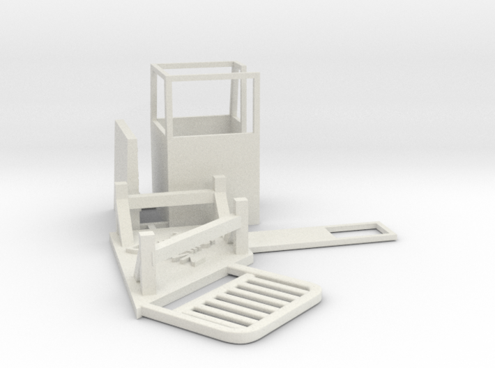 REMIX II - Doghouse (Disassembled) 3d printed