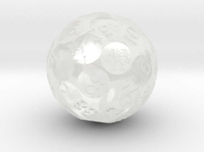 d46 Sphere Dice (Regular Edition) 3d printed