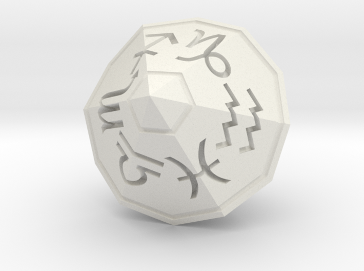 Zodiac (solid) 3d printed