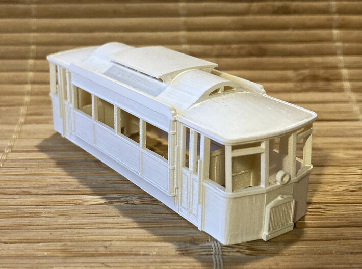 1-87 RETM benzine tram Body 504 V1-0 3d printed 