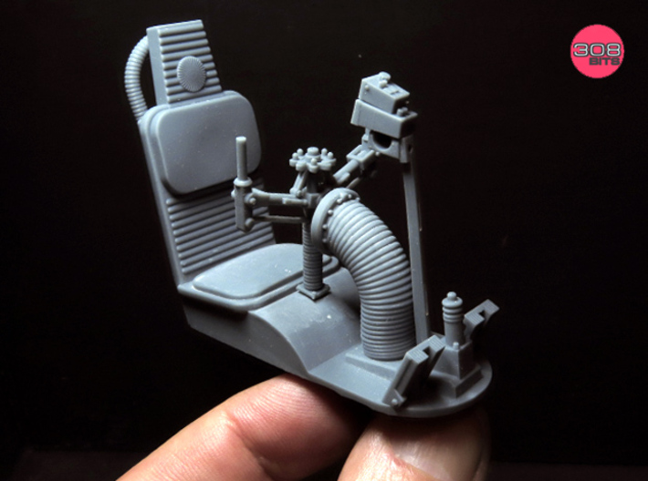 YT1300 5 FOOTER TURRET WELL SEAT  3d printed Part primed.