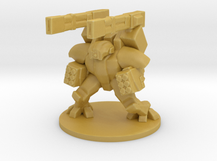 Greater Good Heavy Weapons Suit 6mm Epic Infantry 3d printed