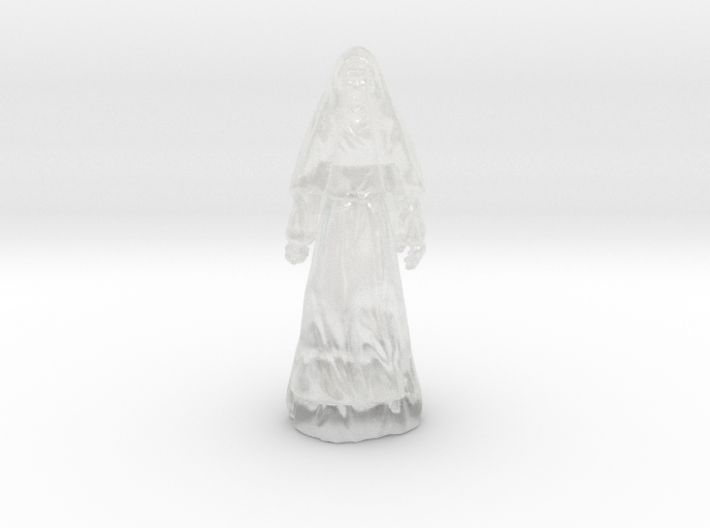 The Nun miniature model fantasy games dnd rpg 3d printed