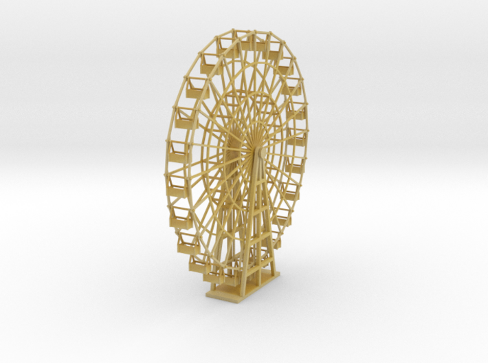 Ferris Wheel - 24 seat - Nscale 3d printed