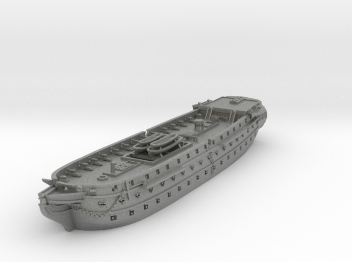 1/600 USS Delaware (1820) No Masts 3d printed