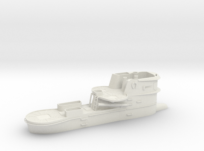 1/72 Uboot IXC U-505 Conning Tower 3d printed