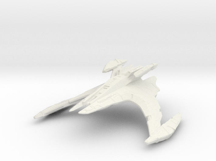 Dominion Battlecruiser (V-Type) 1/8500 Attack Wing 3d printed