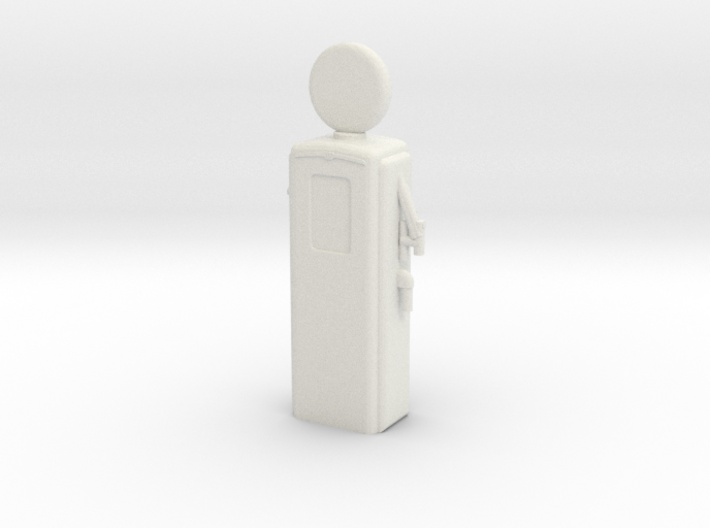 S Scale Old Gas Pump 3d printed This is a render not a picture