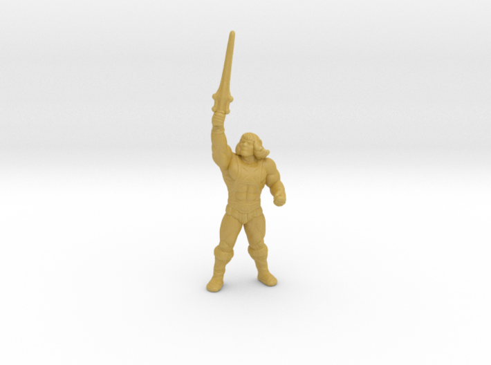 He-man I Have The Power HO scale 20mm miniature wh 3d printed