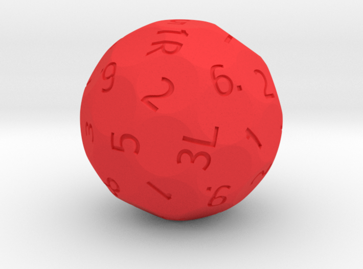 Benford's Law Dice Set - First Digit d40 3d printed