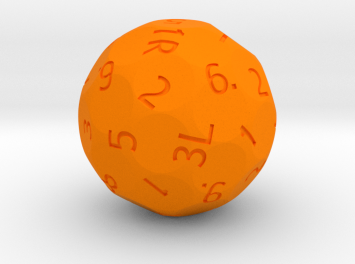 Benford's Law Dice Set - First Digit d40 3d printed