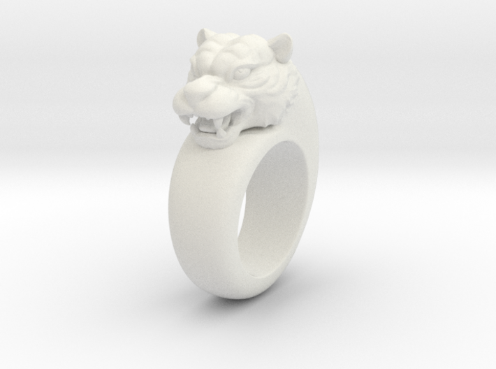 tiger ring 3d printed