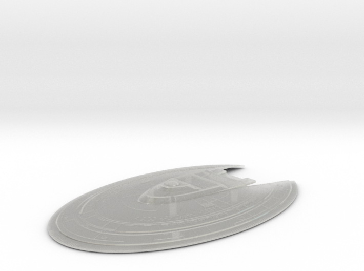 1/1400 Excelsior II Class Saucer Top 3d printed