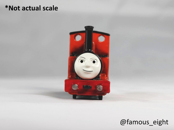 Gallant Old Engine Bachmann OO9 Faces 3d printed 