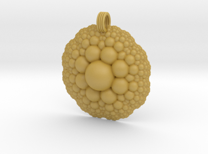 Sphere Fractal Pendant 3d printed