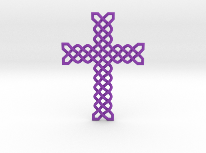 Knots Cross 3d printed