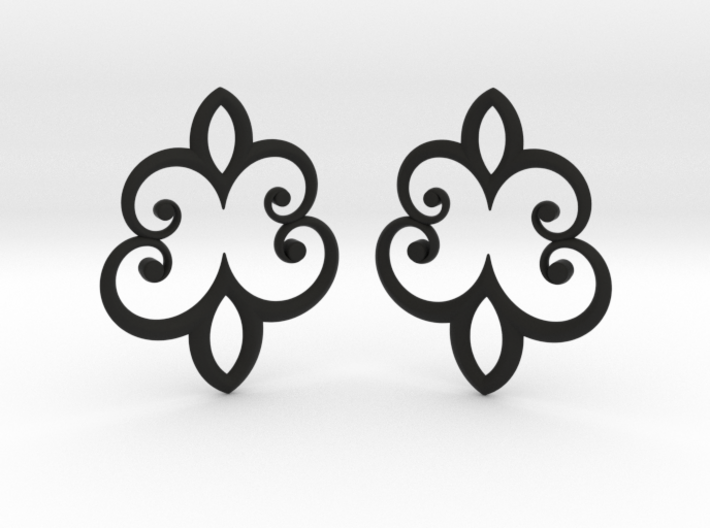 Earrings 3d printed