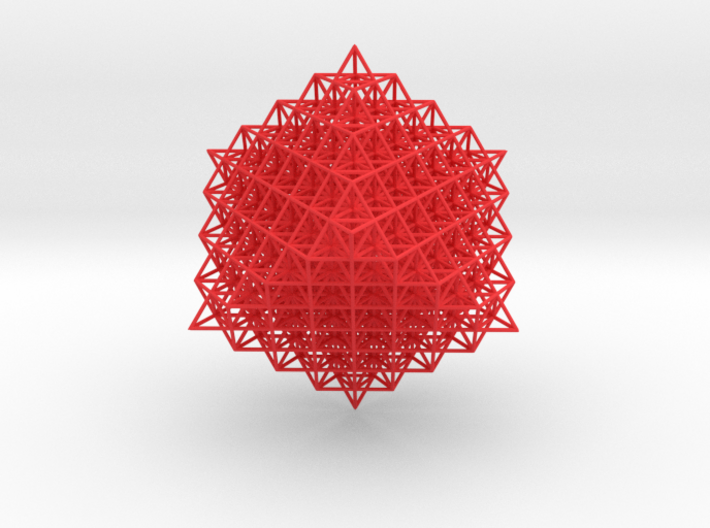 512 Tetrahedron Grid 3d printed