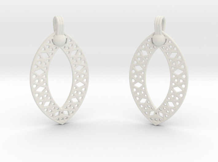 Earrings 3d printed