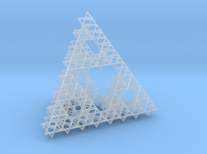 Sierpinski Tetrahedron Variation 3d printed