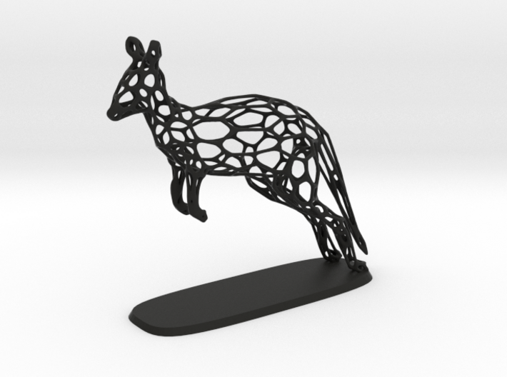 Voronoi Kangaroo 3d printed