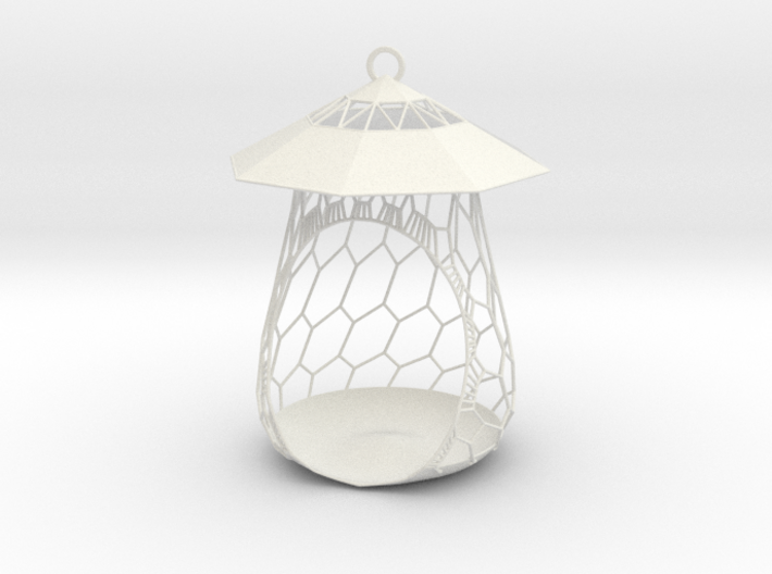 Birdfeeder 3d printed