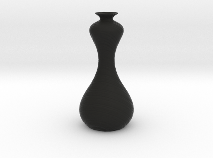 Groovy Vase 3d printed
