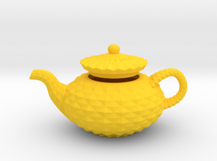 Deco Teapot 3d printed