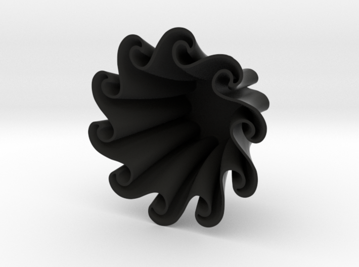 Waves vase 3d printed