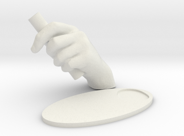 hand penholder_separated parts 3d printed