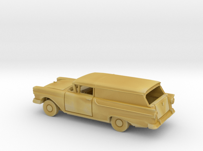 1/87 1957 Ford Courier Delivery Kit 3d printed
