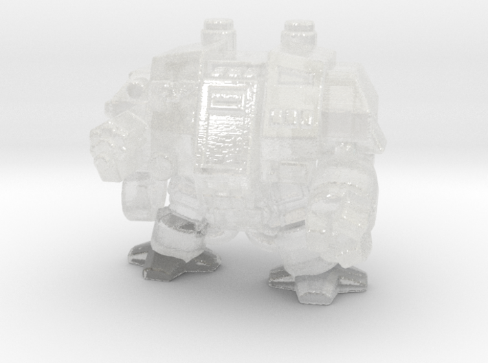 Dreadnought infantry miniature 6mm scale mech 3d printed