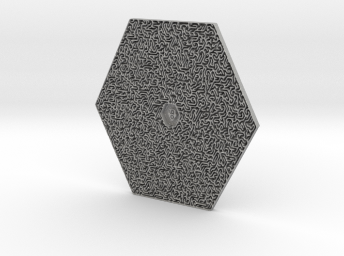 Hexagonal Maze 3d printed
